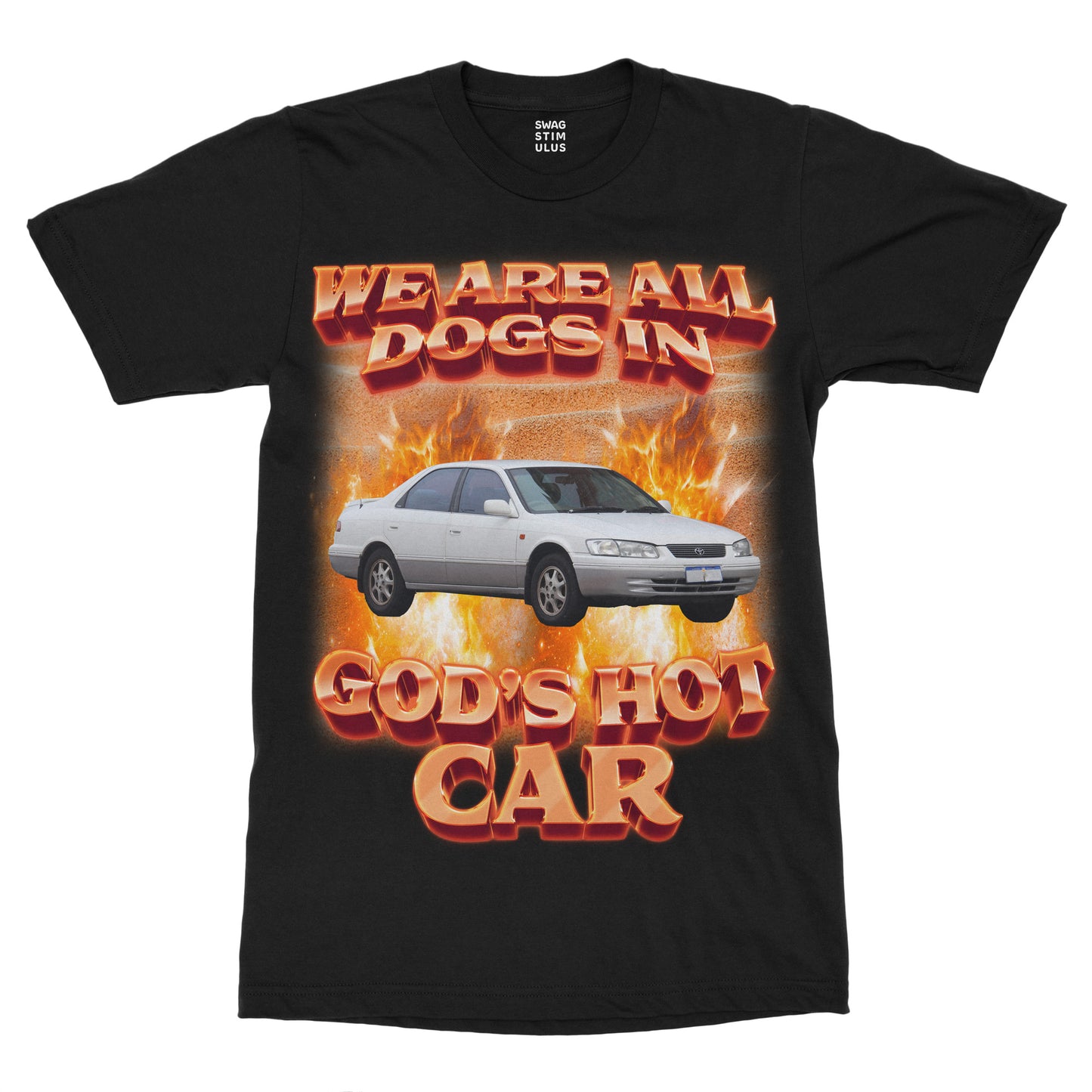 Dogs in God's Hot Car T-Shirt