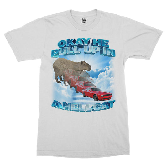 Okay He Pull Up In A Hellcat T-Shirt