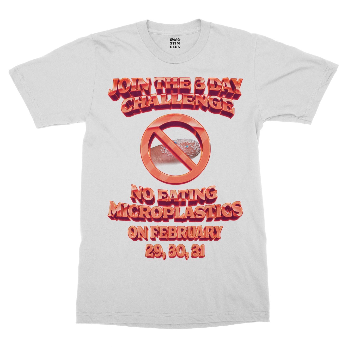 3 Day No Microplastics Challenge T-Shirt