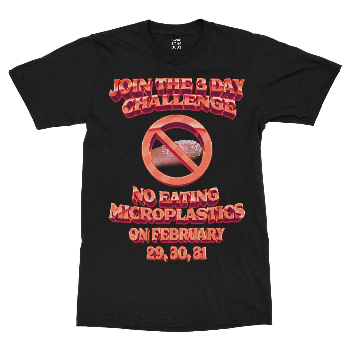 3 Day No Microplastics Challenge T-Shirt
