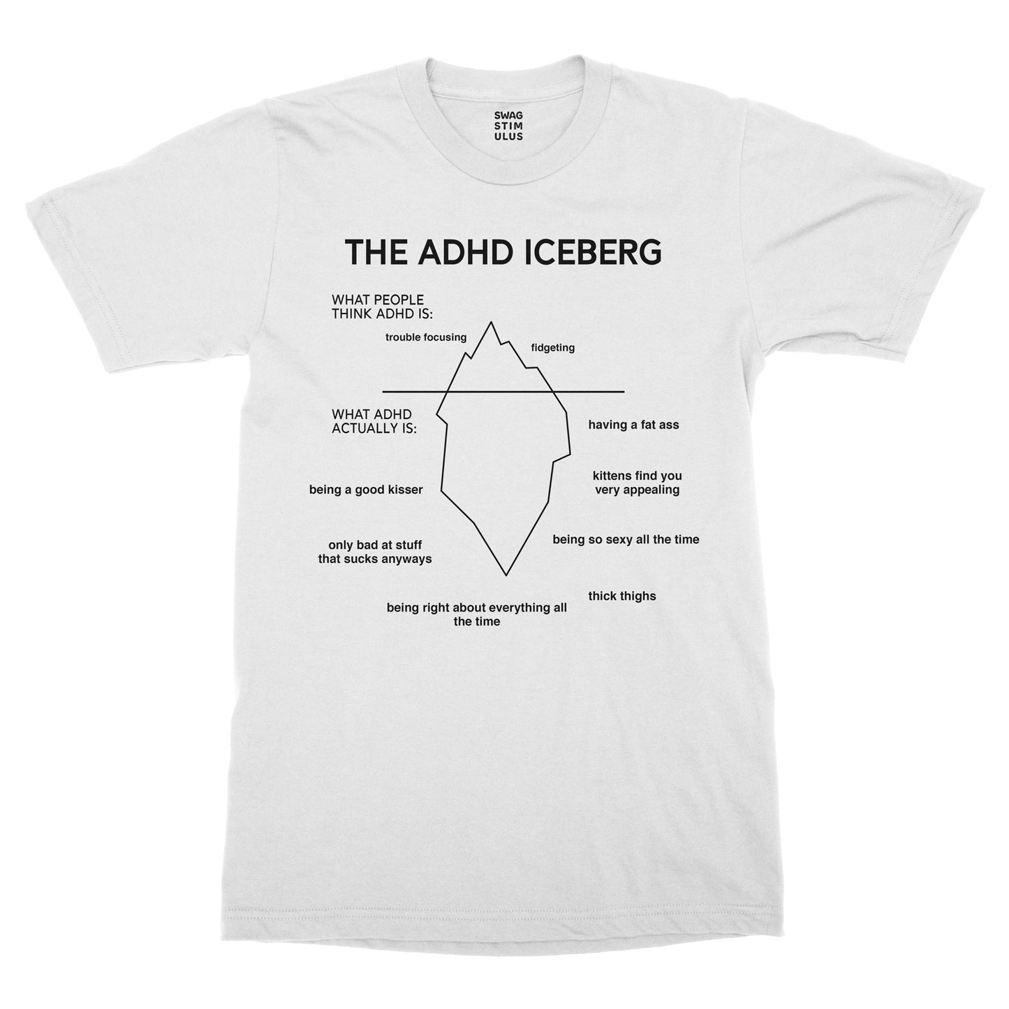 ADHD Iceberg T-Shirt