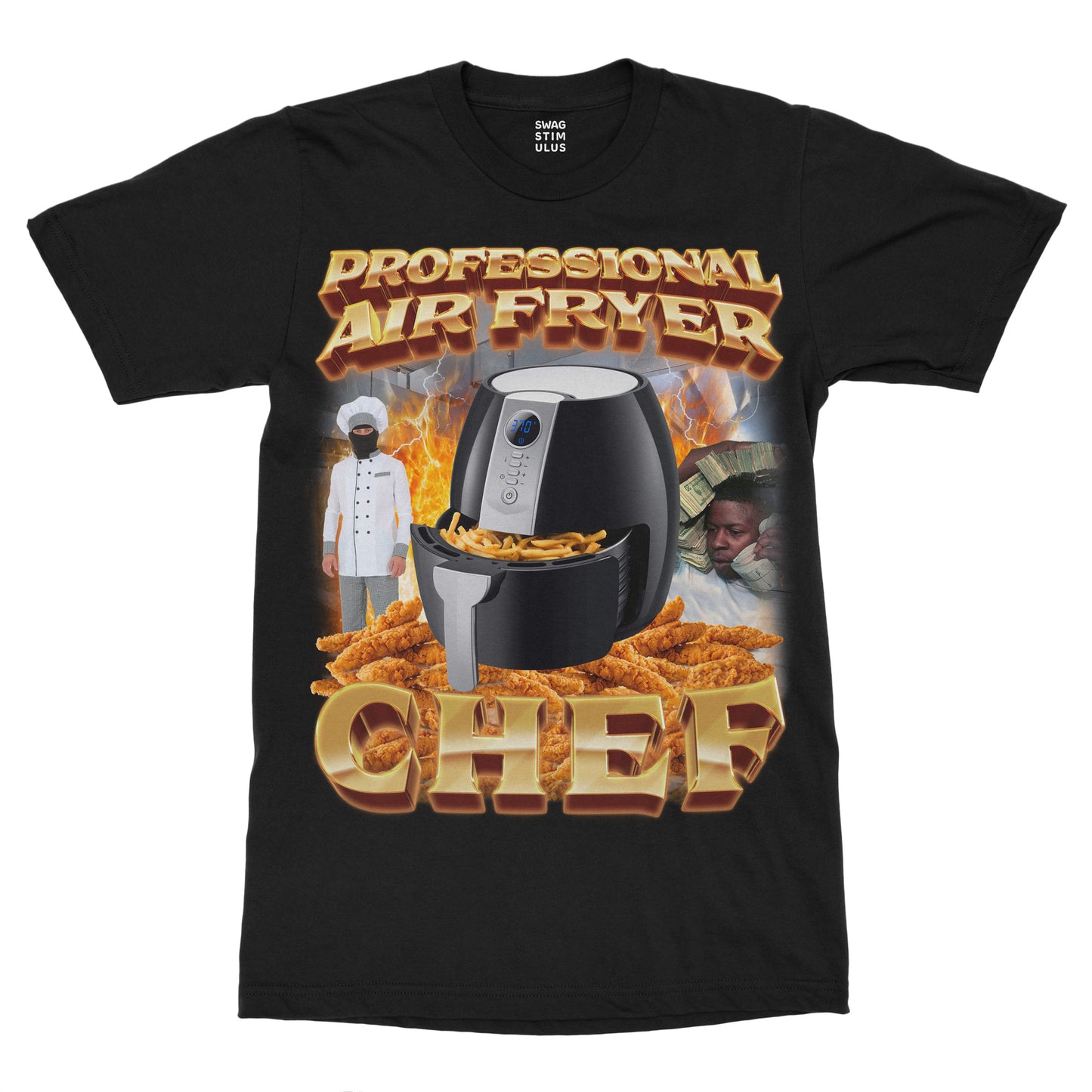 Professional Air Fryer Chef T-Shirt