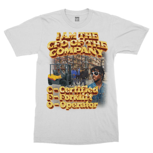 Certified Forklift Operator T-Shirt