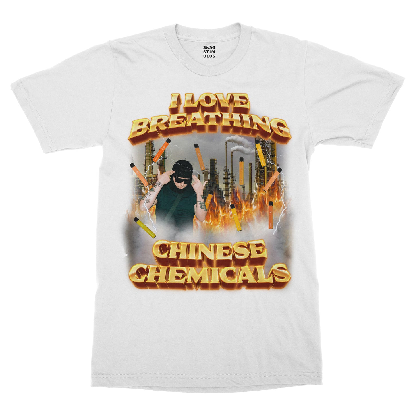 I Love Breathing Chemicals T-Shirt