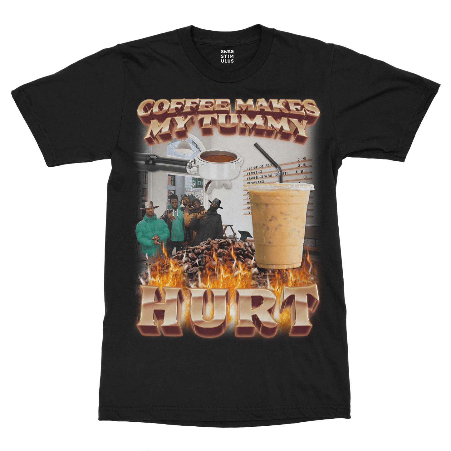 Coffee Makes My Tummy Hurt T-Shirt