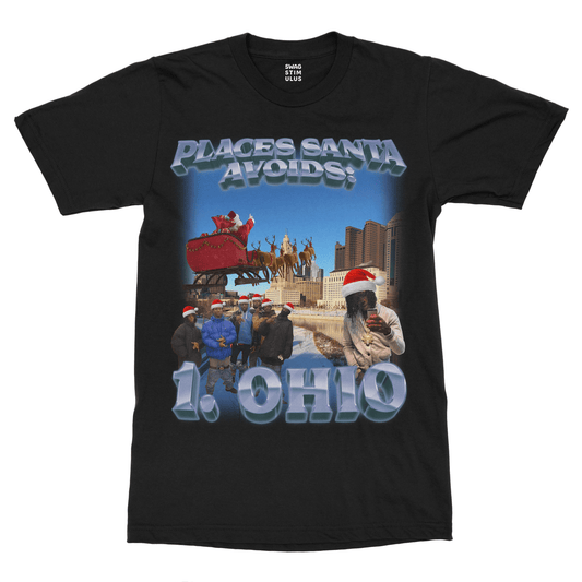 Santa Avoids Ohio T-Shirt