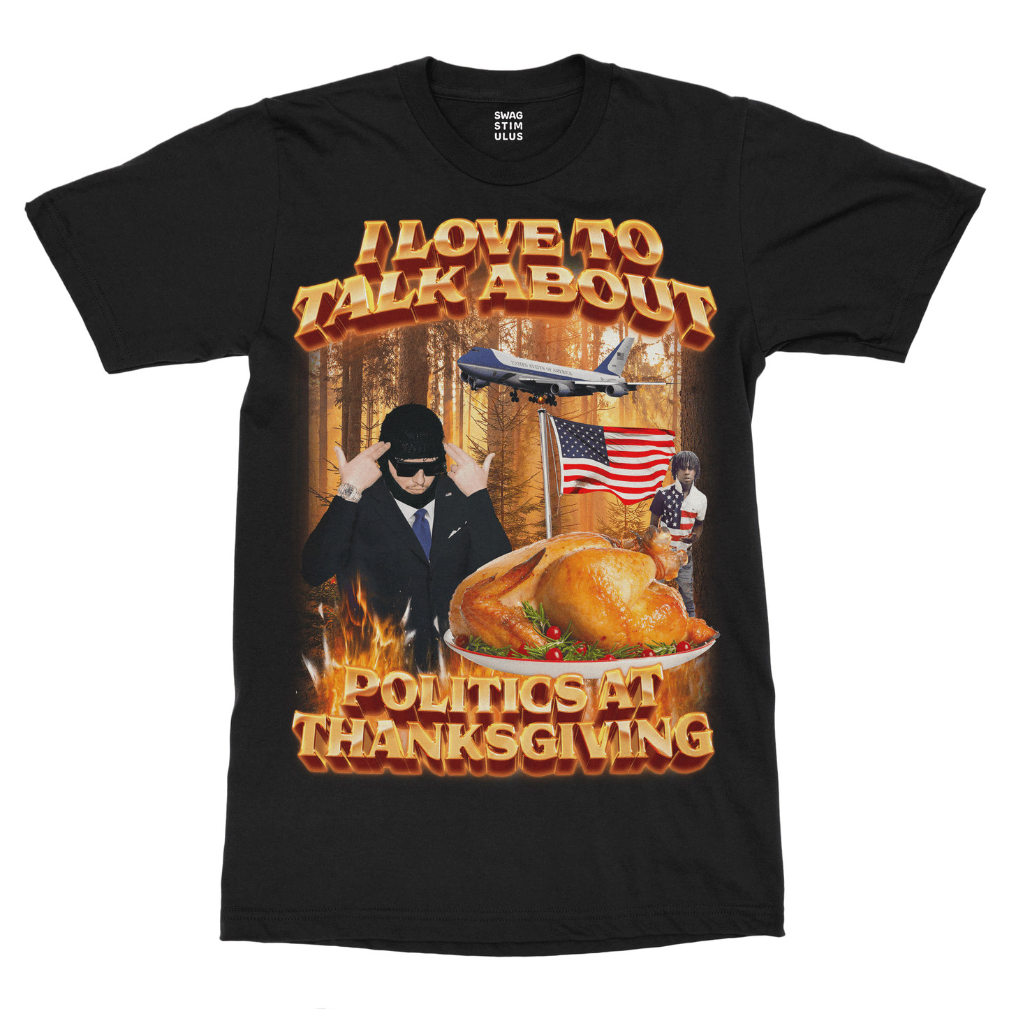 Politics At Thanksgiving T-Shirt
